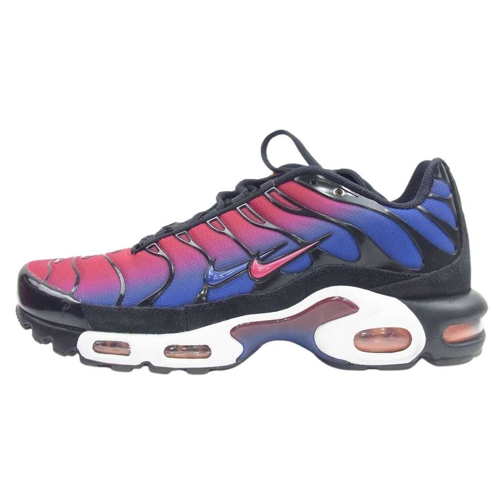 NIKE ナイキ スニーカー FN8260-001 × Patta パタ × FC Barcelona バルセロナ Air Max Plus Culers del Mon エアマックスプラス スニーカー ピンク系 ブルー系 ブラック系 28.5cm【中古】