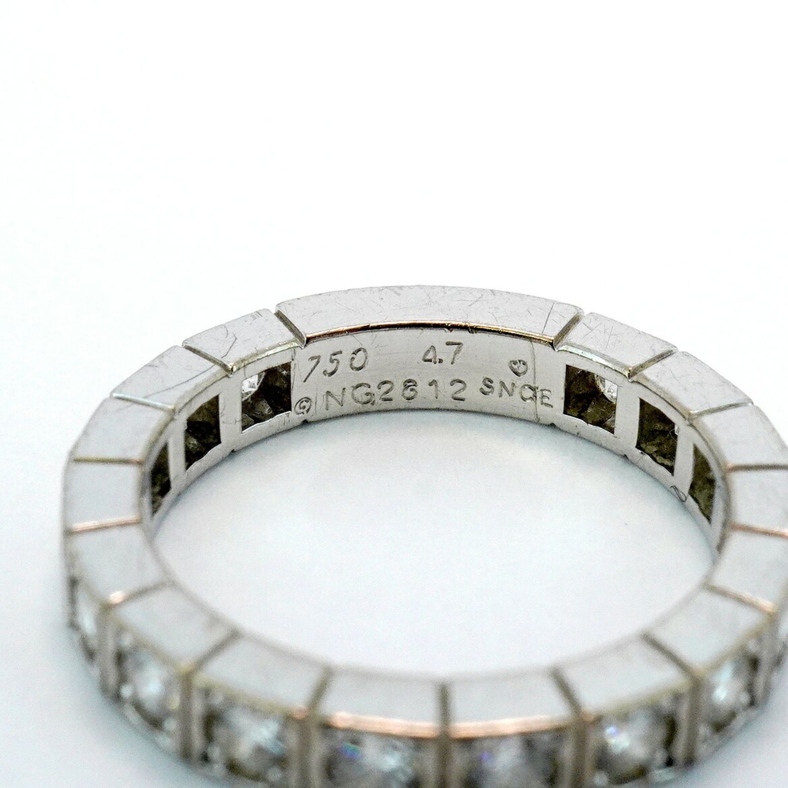 カルティエ(Cartier) カルティエ リング ラニエール 18KWG カルティエ(Cartier) カルティエ リング ラニエール 18KWG
