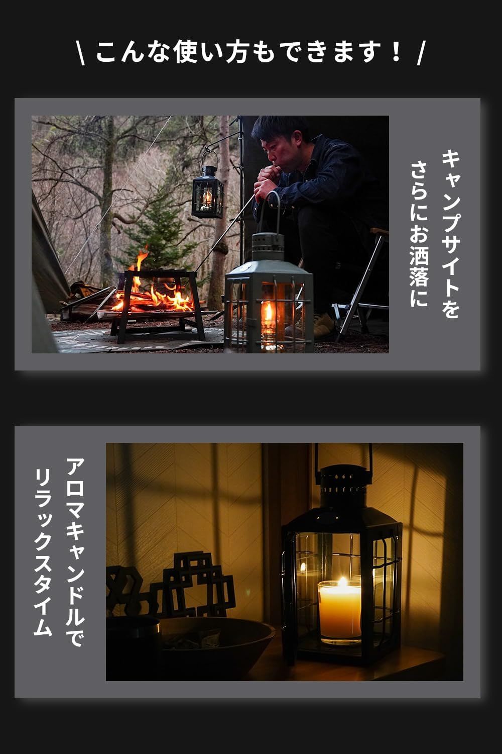 FUTUREFOX ランタン オイルランタン Navigator パラフィンオイル タンク150ml 48時間連続使用 ポンピング不要 ガンメタ OLIVEOS_COM_TR