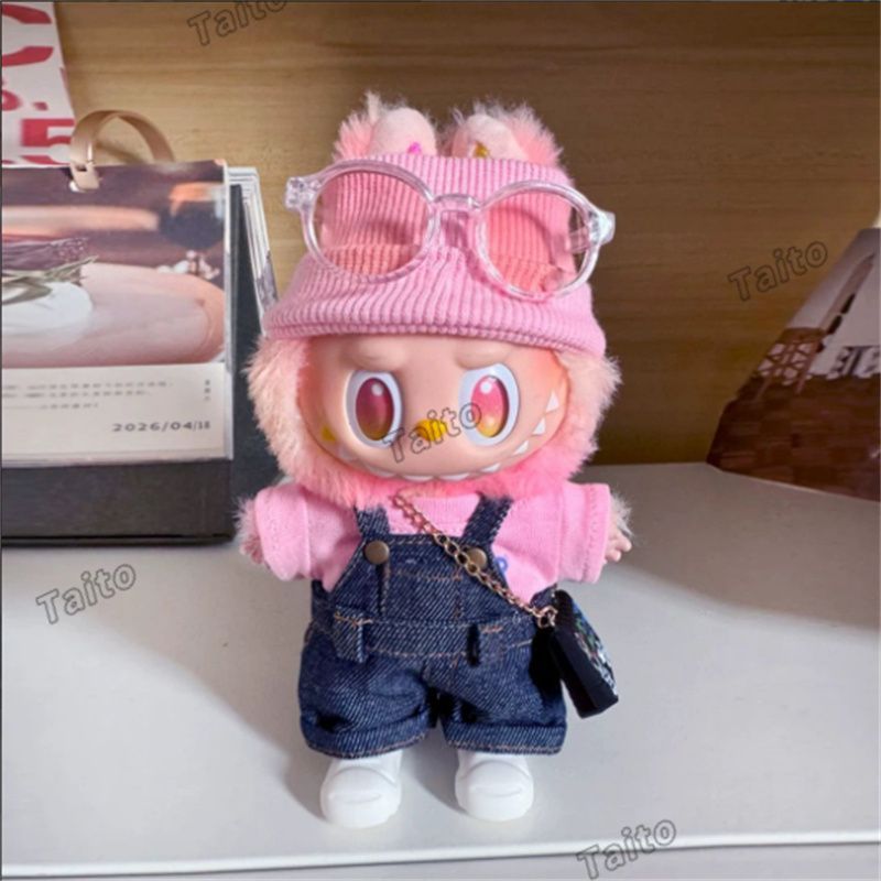 新品 LABUBU服 着ぐるみ着せ替え服 1/2/3代 ラブブぬいぐるみの