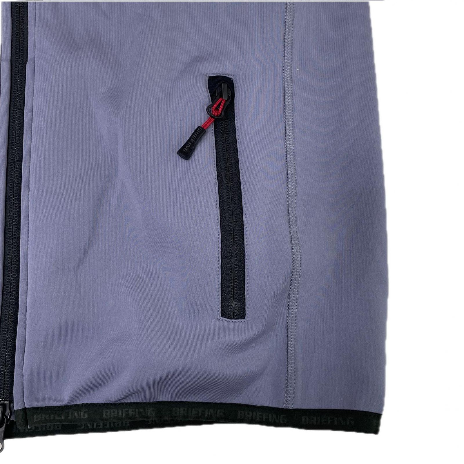 メンズ ブリーフィング ファッション BRIEFING ベスト M グレー ダブル