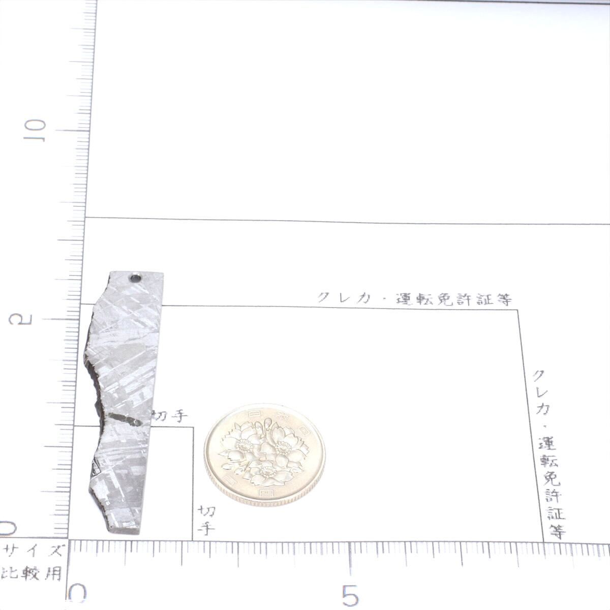 ギベオン 隕石 12.4g 鉄隕石 ネックレス ペンダント メテオライト