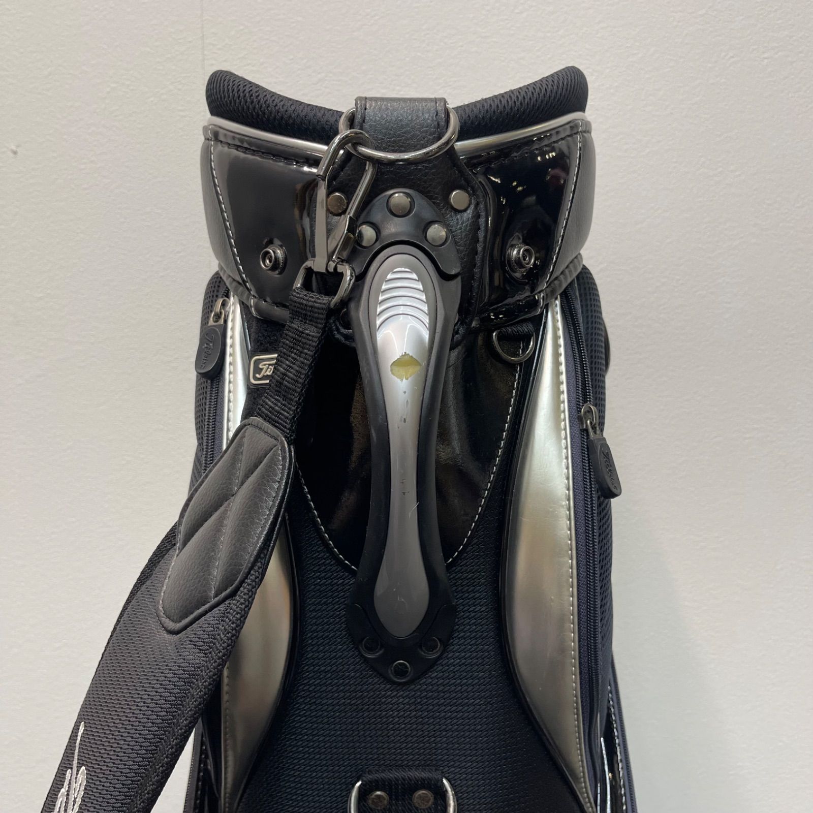 NPA】Titleist タイトリスト キャディバッグ ゴルフバッグ ブラック 黒