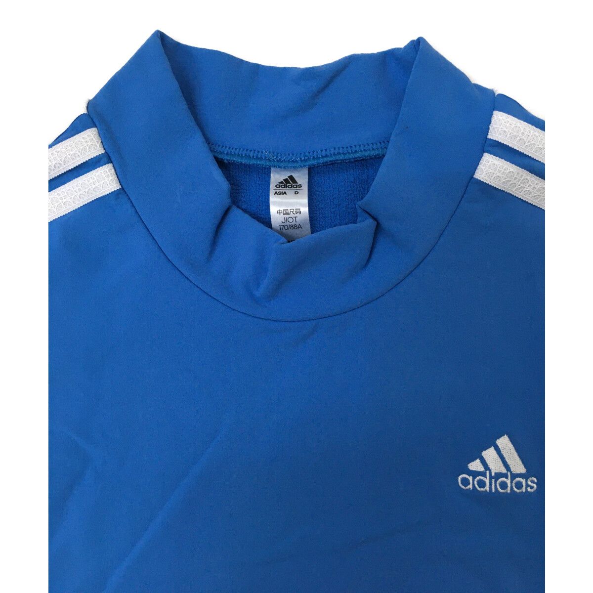 中古 レディース アディダスゴルフ adidas GOLF セットアップ L ブルー 