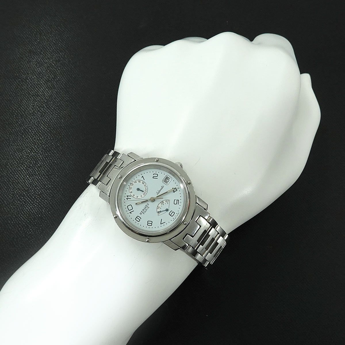 エルメス HERMES クリッパー GMT パワーリザーブ CL5 710 メンズ