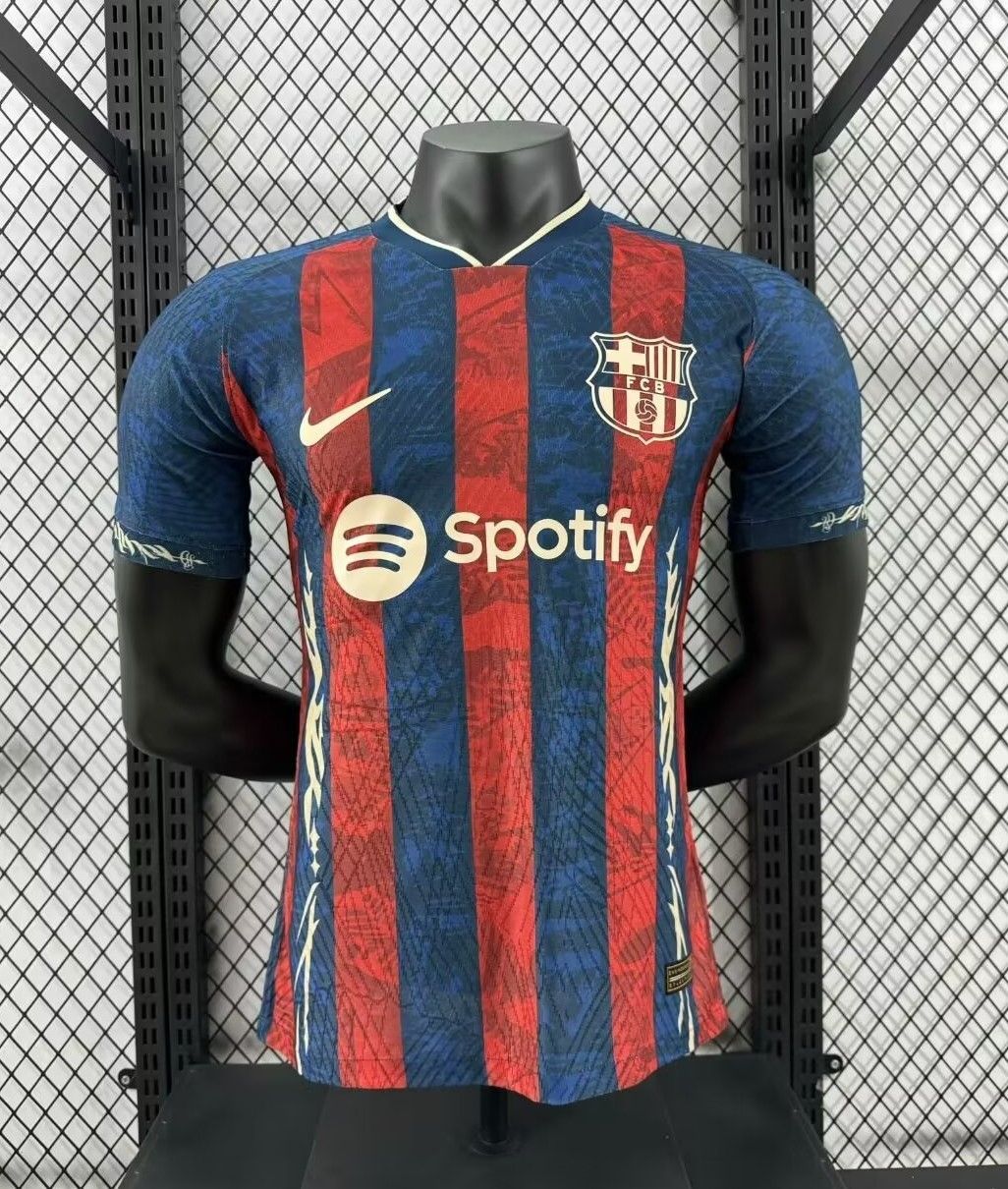 Barcelonaバルセロナプレーヤーレプリカユニフォーム！！！名前と背番号を無料で自由変更！！海外サッカーユニフォーム！