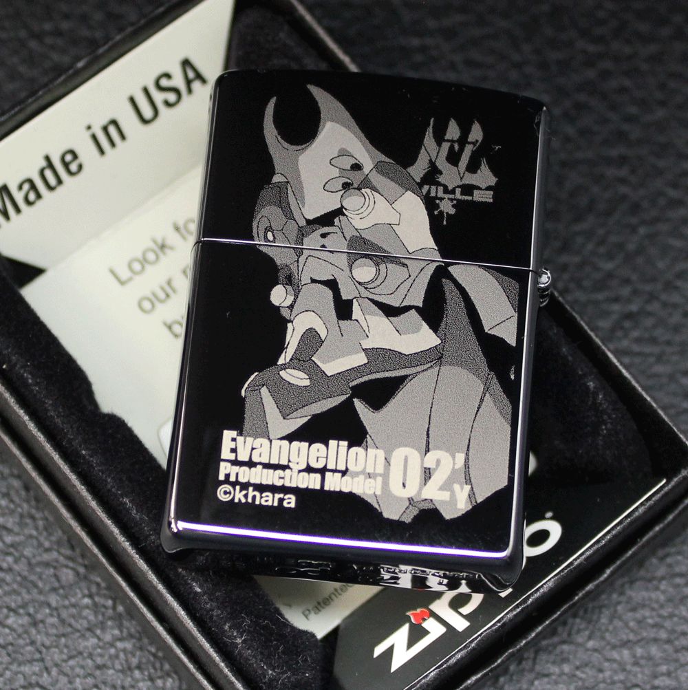 ZIPPO アスカ QUIPU エヴァンゲリオン EVA 2面加工 ZIPPO 新世紀エヴァンゲリオン RADIO EVA 10周年記念 2nd アスカ