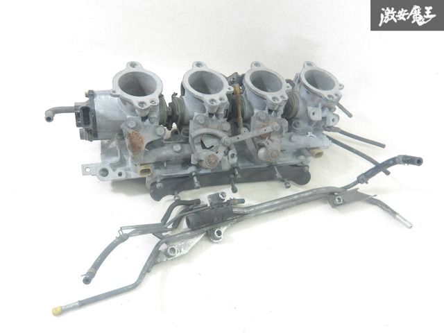 TOYOTA トヨタ 純正 AE101 トレノ レビン 4AG 4連スロットル 4スロ 配管付 インジェクター付 インマニ 89452-12080 即納 棚H-2