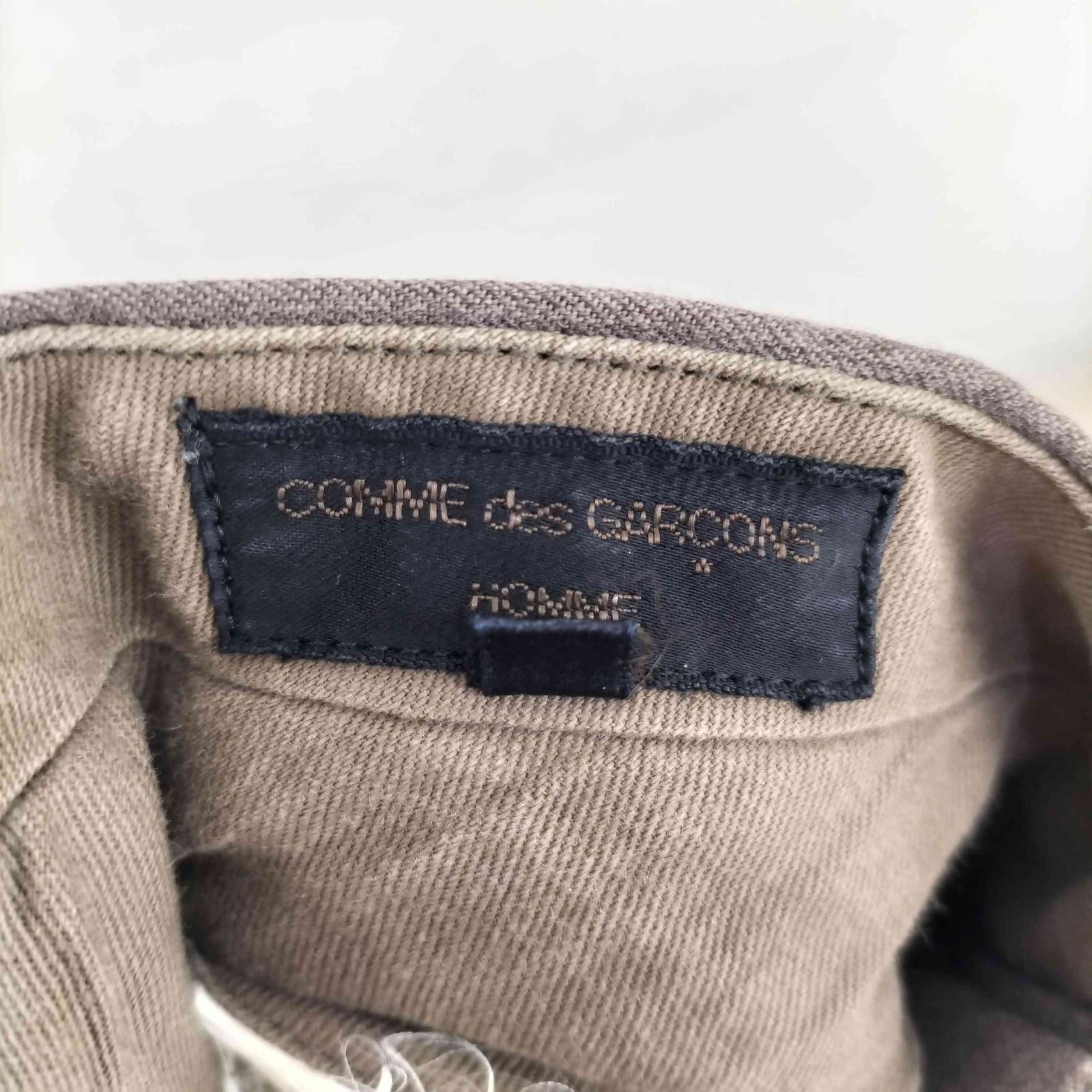 希少COMME des GARCONS HOMME 田中期ウールパンツX コムデギャルソンオム COMME des GARCONS HOMME 田中オム ウール
