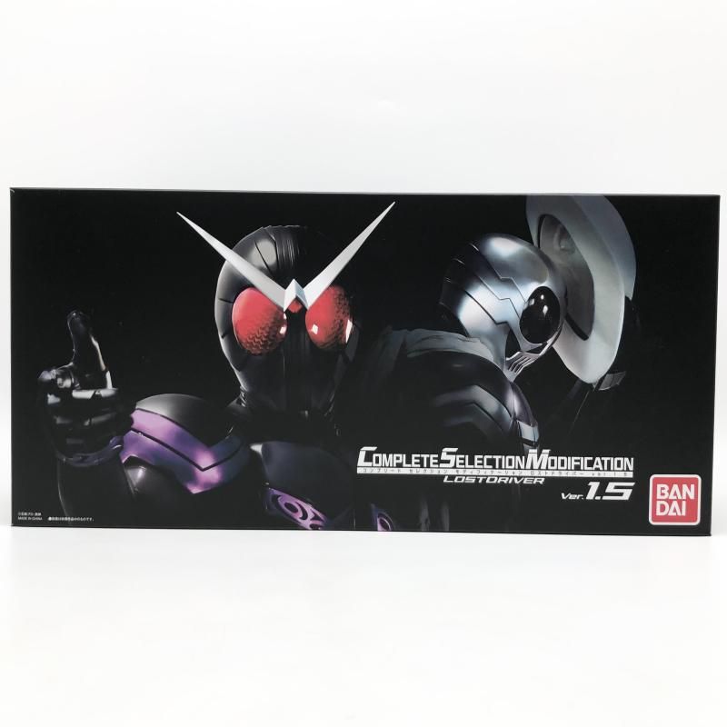 開封 バンダイ 仮面ライダーW COMPLETE SELECTION MODIFICATION CSM ロストドライバー ver.1.5 17
