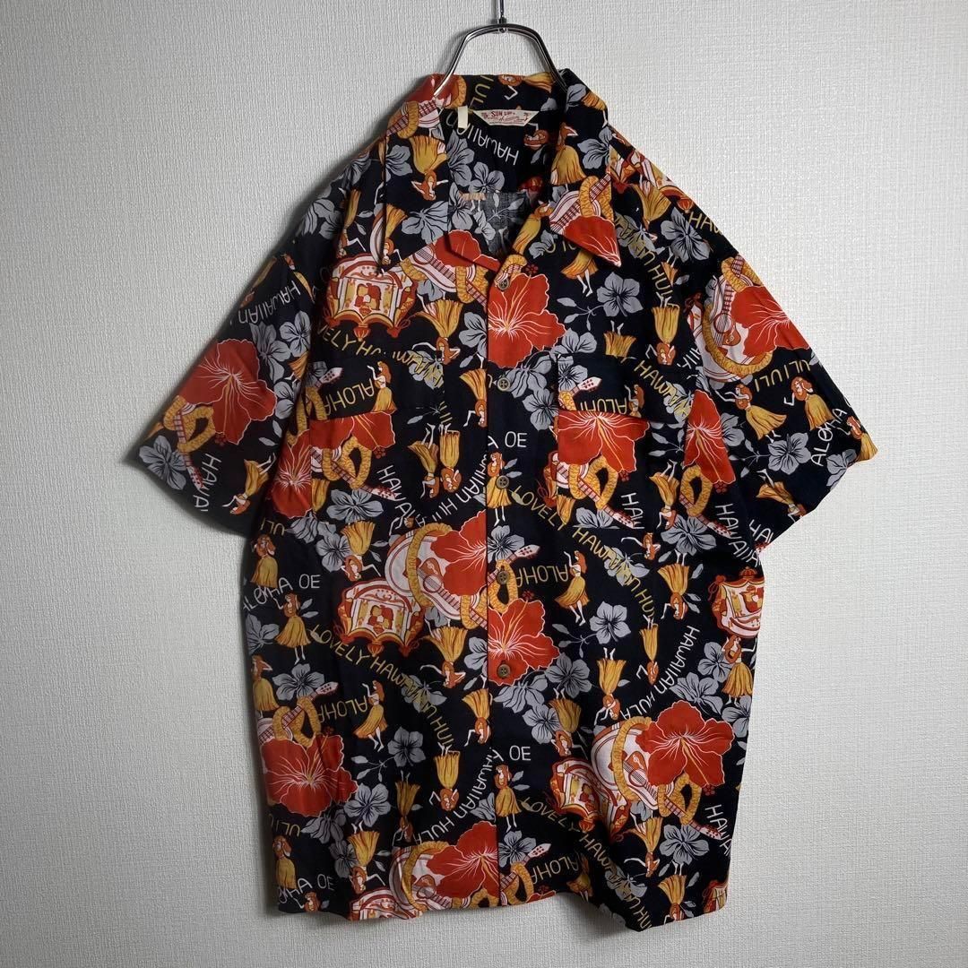 極美品✨ Lサイズ SUN SURF アロハシャツ 半袖 開襟 Sun Surf - 【美品】SUNSURF アロハシャツ 半袖 開襟 浮世絵