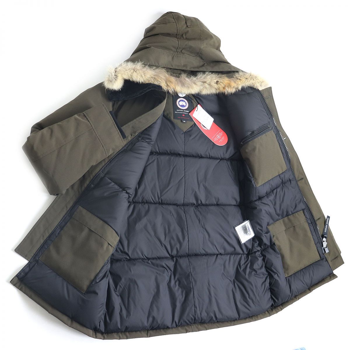 未使用品◇CANADA GOOSE カナダグース 3438JM JASPER/ジャスパー フーデッド WZIP ダウンジャケット/コート カーキ M  カナダ製 正規 メンズ r15-st30322-775 - メルカリ