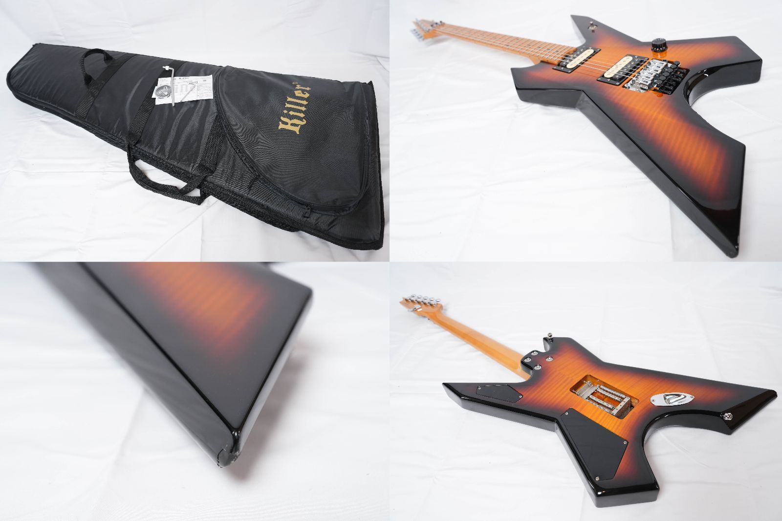 ☆Killer☆KG-EXPLODER Flamed Maple Top 3TS 美品 キラー 2018年製