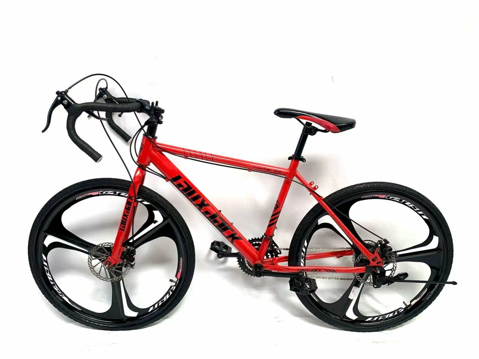 即乘 送料無料TheNewYorker ロードバイク 超軽量11.4キロ24速 即乘】LAUXJACK ディスク ロードバイク BIKE SHOP 超軽量13.6