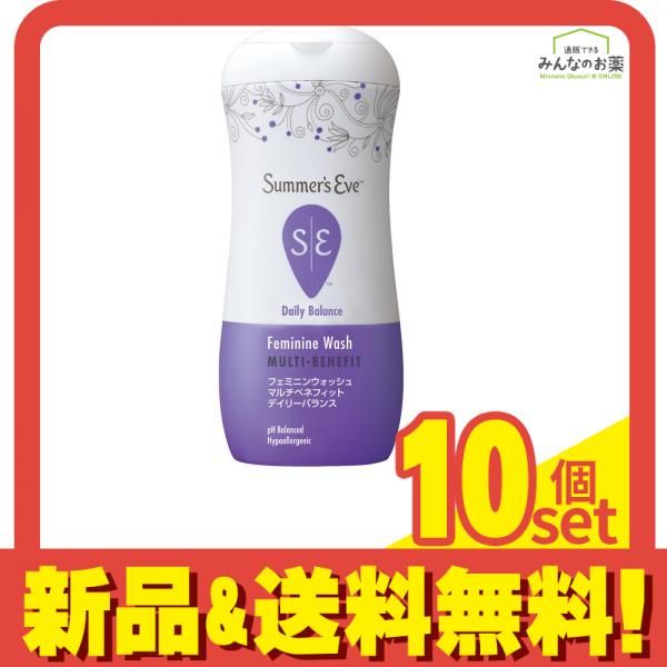 サマーズイブ フェミニンウォッシュ マルチベネフィットデイリーバランス 237mL 10個セット まとめ売り