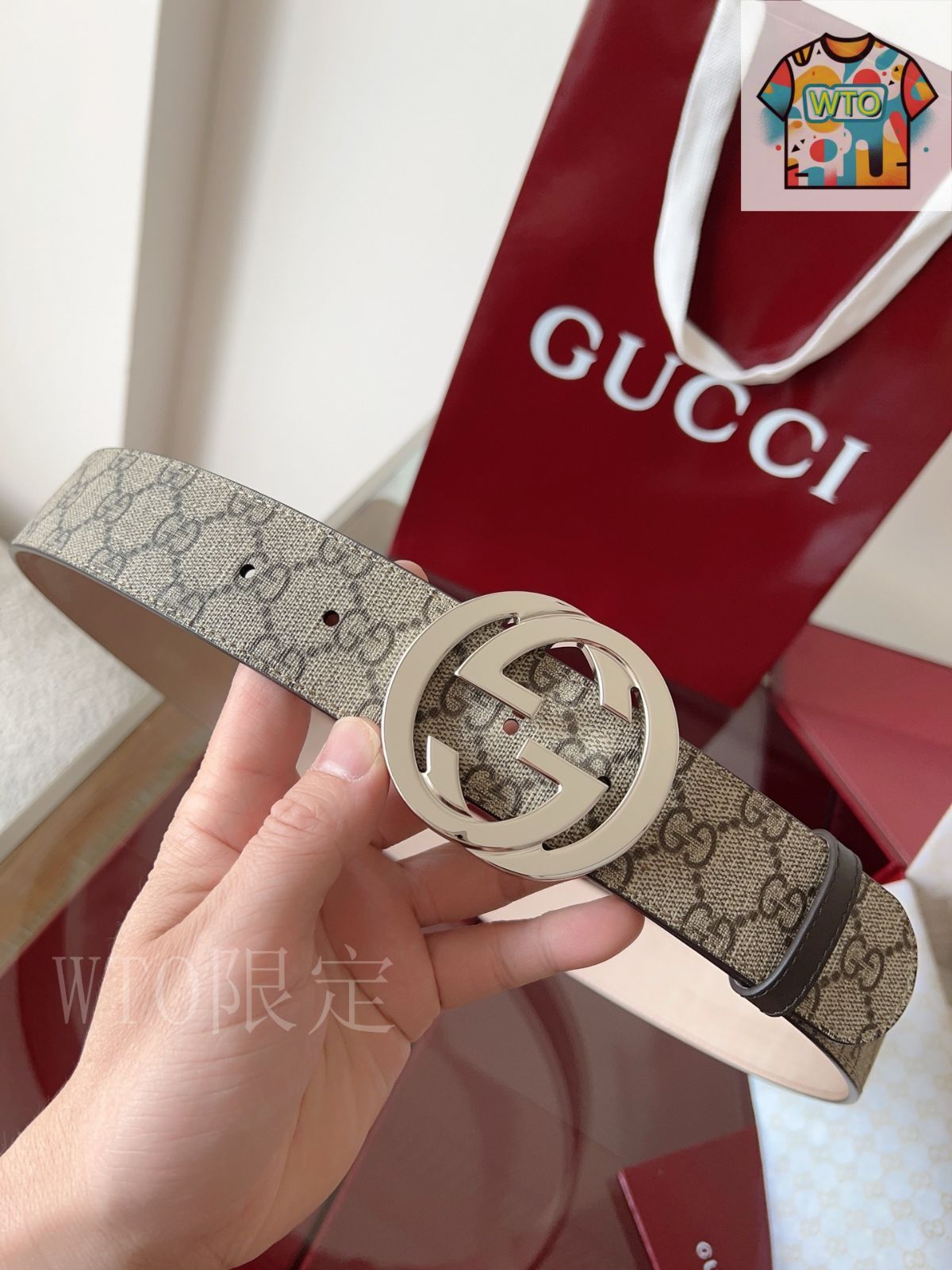 GUCCI★ベルト★レザー★黒系 GUCCI 黒 レザー ダブルGGバックル ベルト - メルカリ