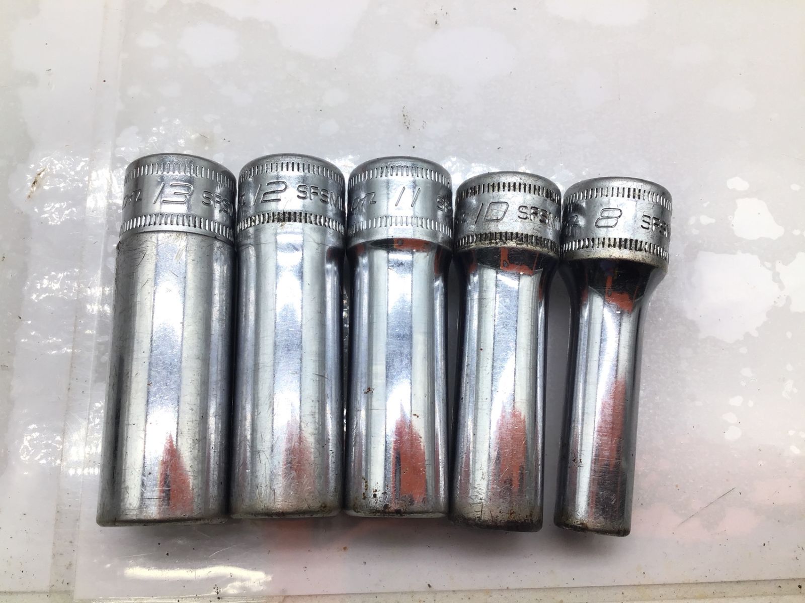 手袋 品 〇Snapon ディープソケット11点 SFSM10-19 IT0O4R180314 エコツール笠寺店 M02 【正規品販売】