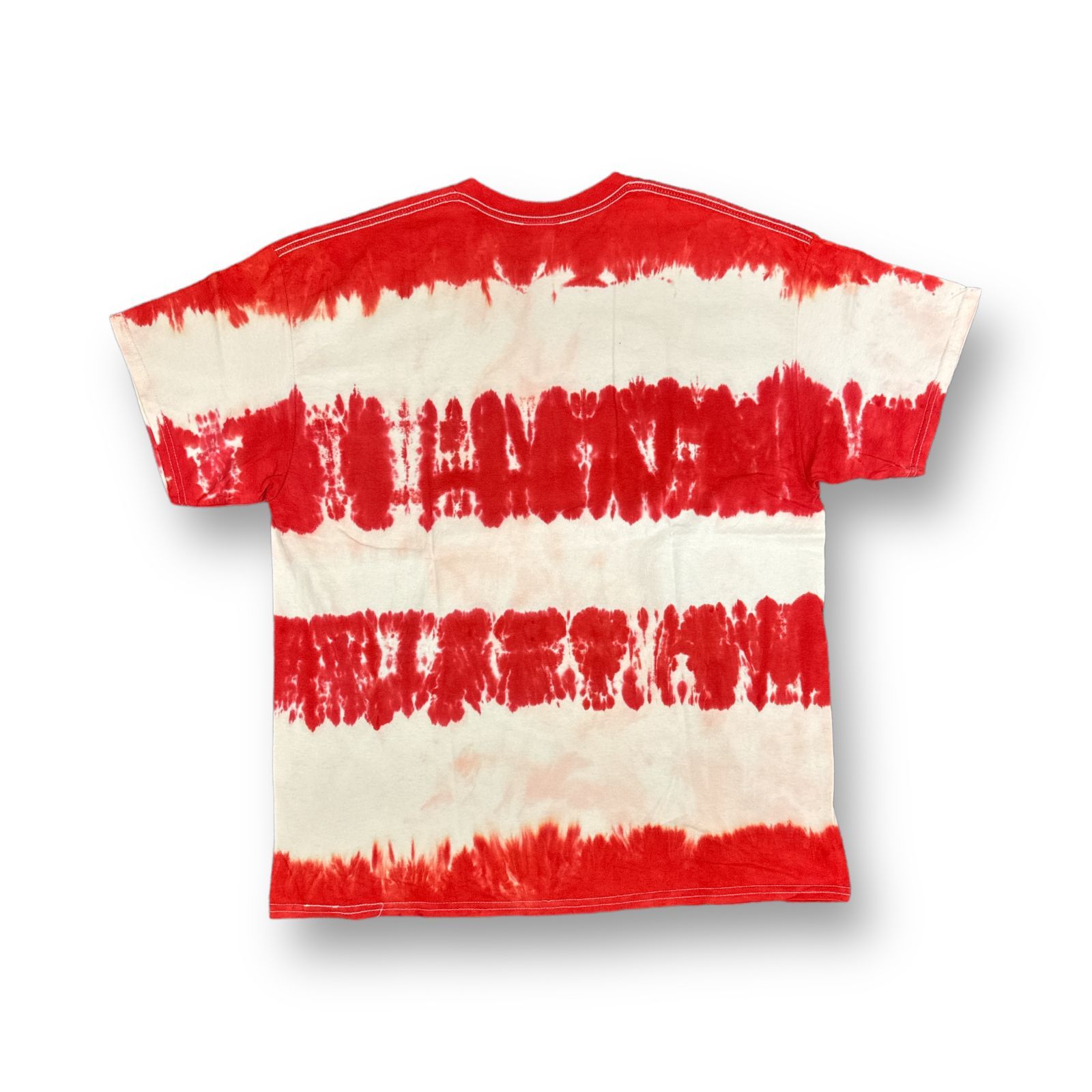 CHALLENGER S/S TIE DYE BORDER TEE (RED)