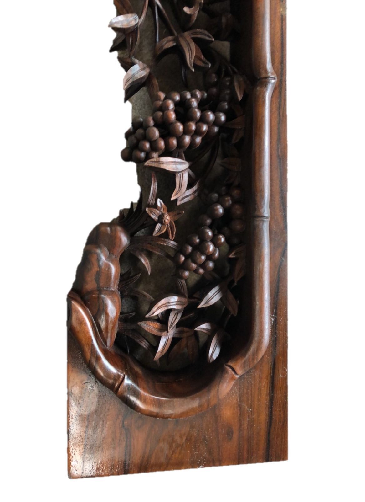 A-20 欄間 安い 彫刻 紫檀 A-20 欄間 彫刻 紫檀 - メルカリ