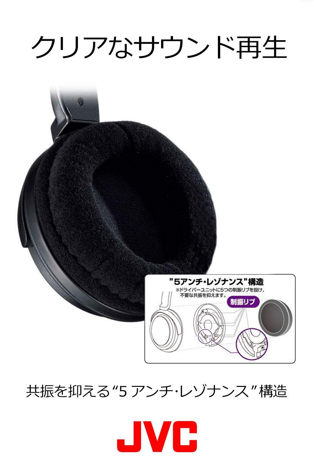 JVC HA-RZ510 BLACK ヘッドフォン - ヘッドホン