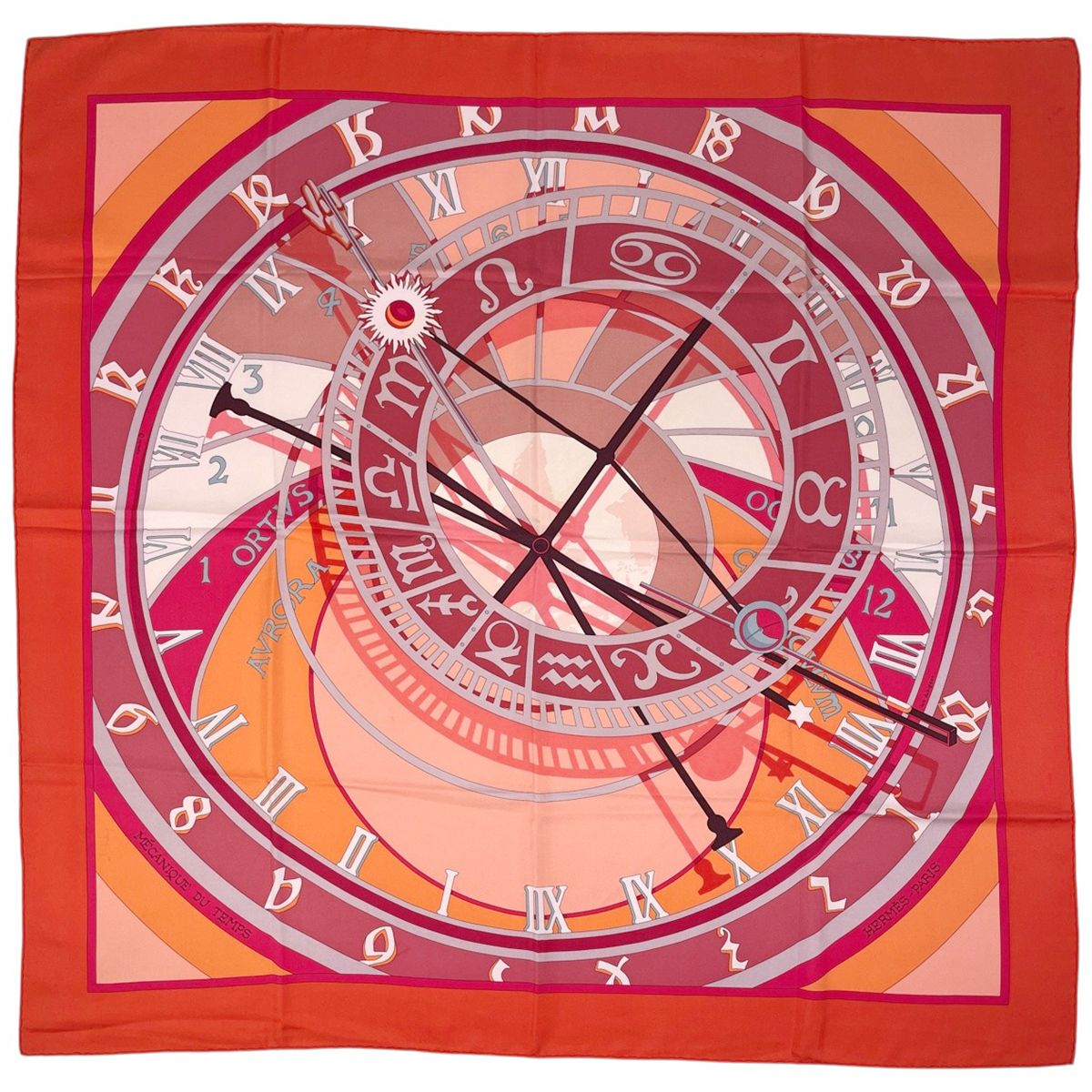 エルメススカーフ カレ90/柄名:水辺の休戦 エルメススカーフ カレ90/柄名:水辺の休戦 エルメススカーフ カレ90/柄