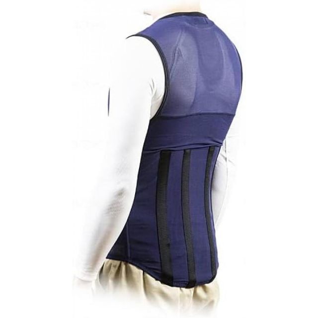 アトリエケー taschel タスケル トレーナー アシストベスト LL ネイビー TA-001-LL ベスト デスクワーク 腰痛 軽減 保護 作業衣料