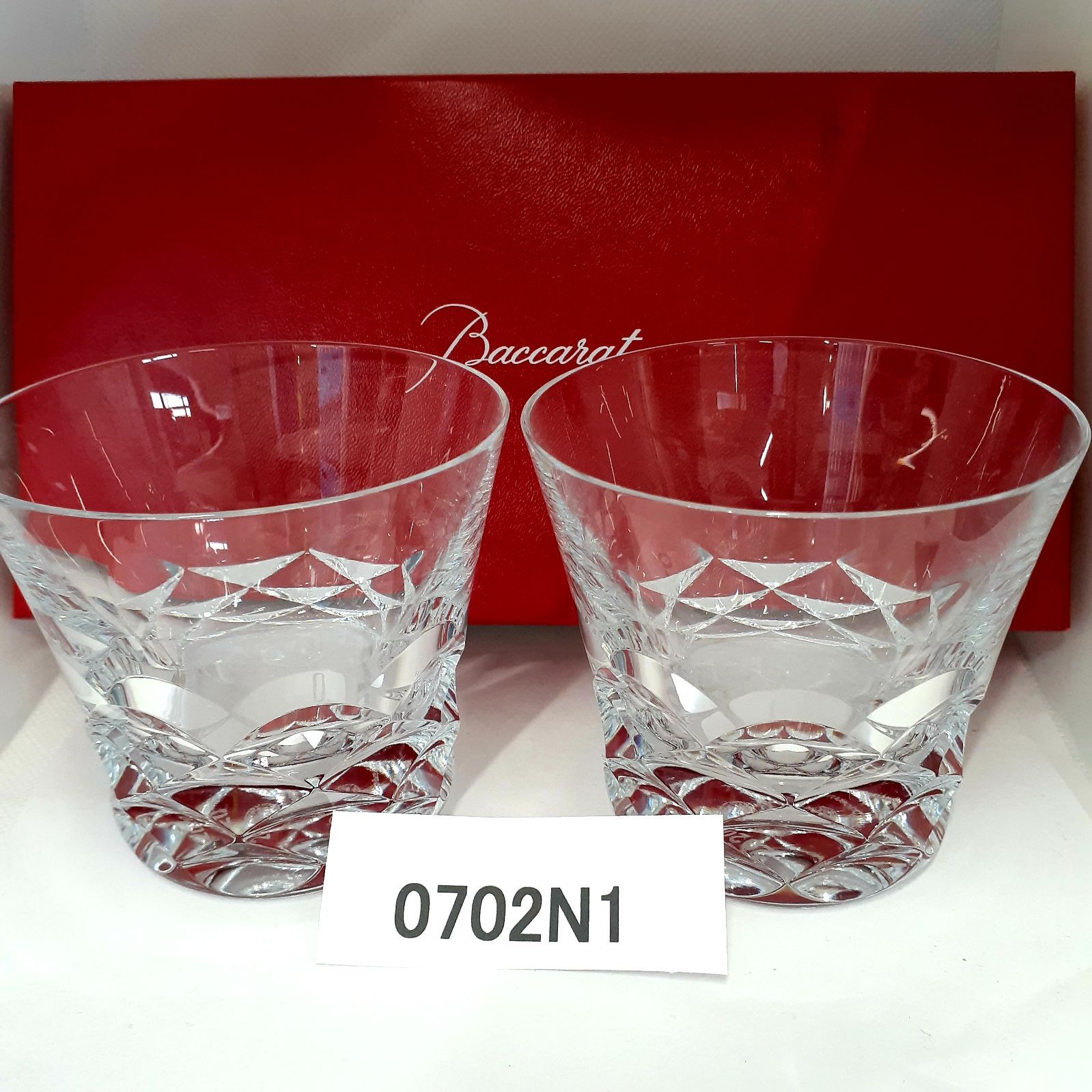 セール!【0702N1】Baccarat バカラ/ペア/イヤータンブラー セール!【0702N1】Baccarat バカラ/ペア/イヤータンブラー