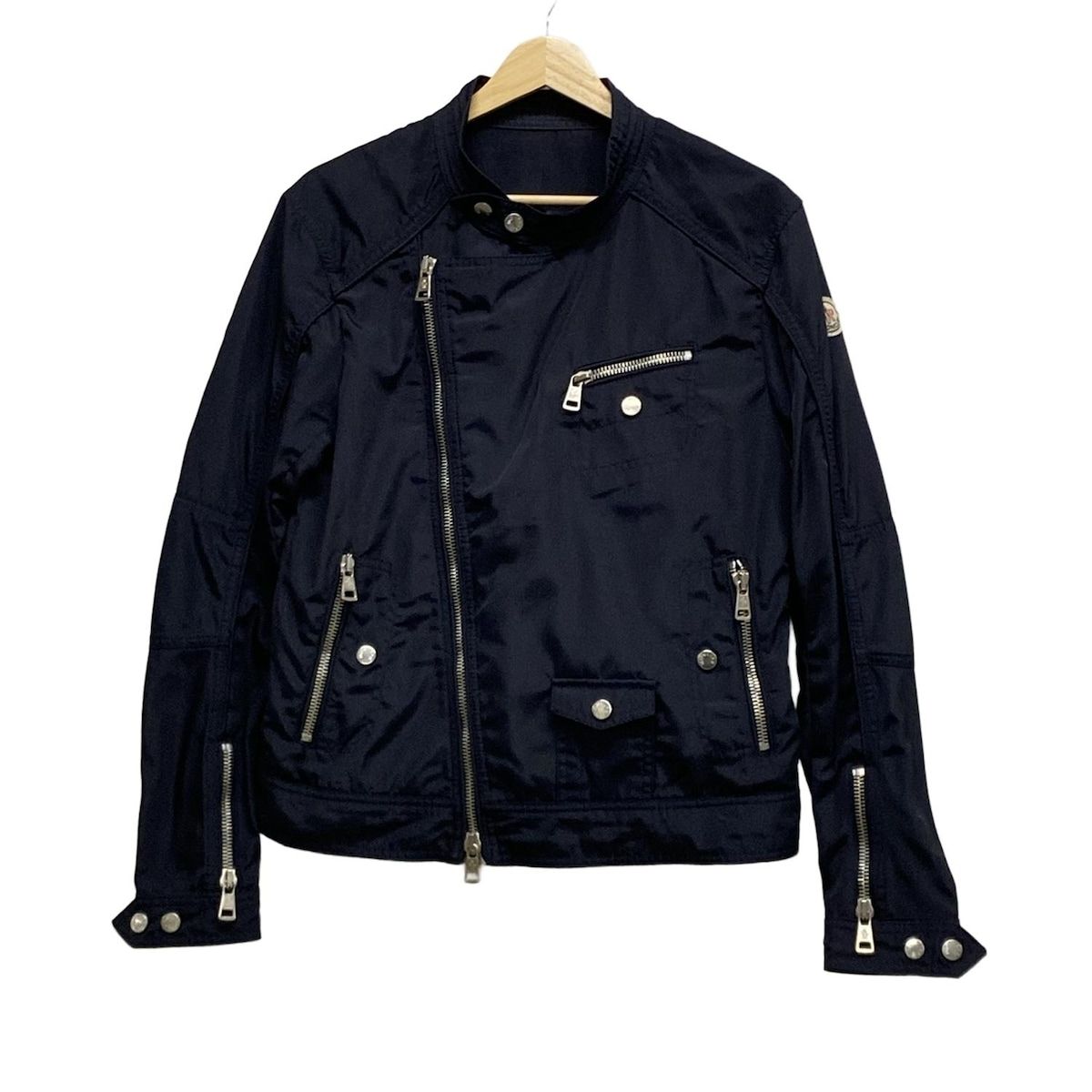 MONCLER(モンクレール) ライダースジャケット サイズ1 S メンズ