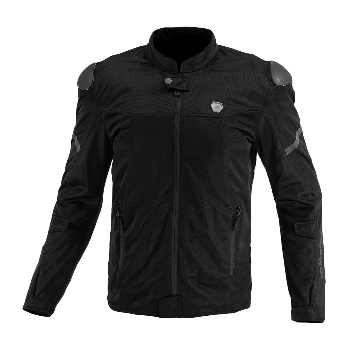 KOMINE バイク用 ジャケット JK-165 ハイプロテクトフルメッシュジャケット 07-165 メンズ Black 3XL