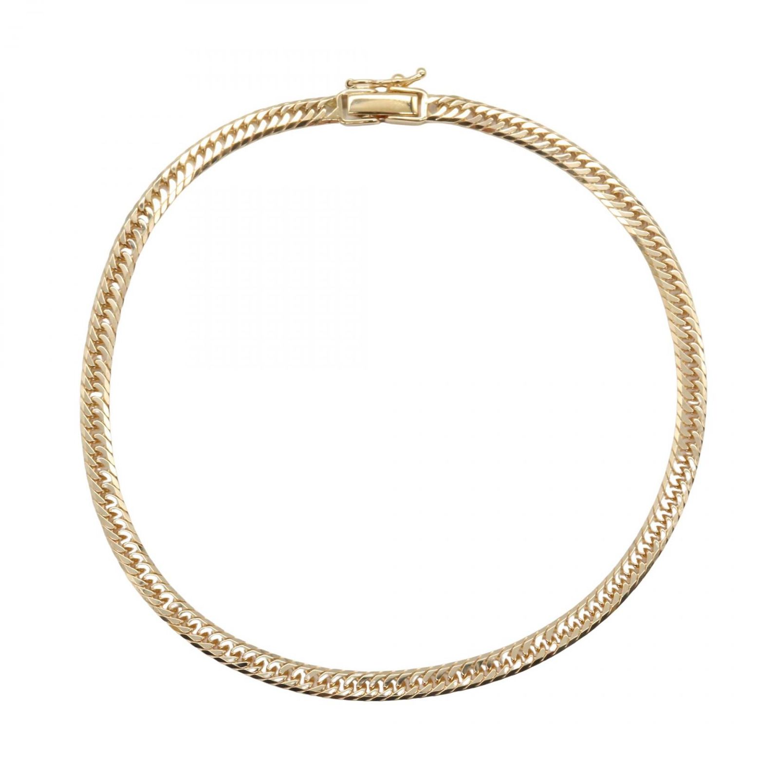 ジュエリー JEWELRY 8メンTキヘイ アンクレット 8ﾒﾝT 10.3g 足回り23cm K18 イエローゴールド キヘイ アンクレット ユニセックス