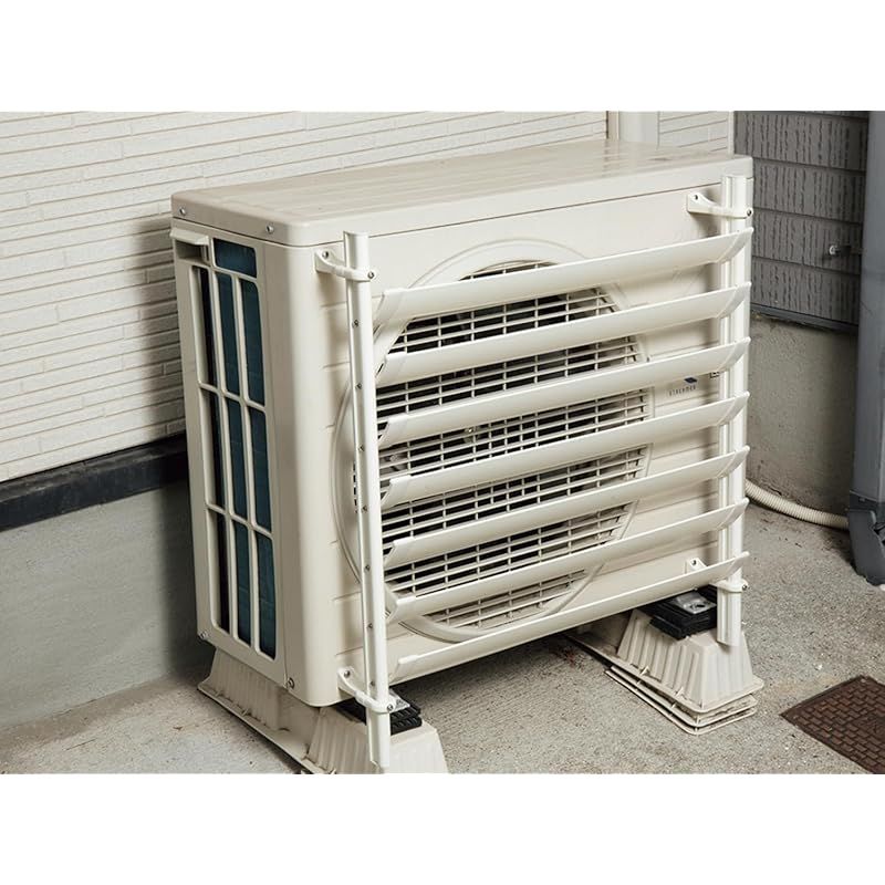 室外機ルーバー 取付台座付