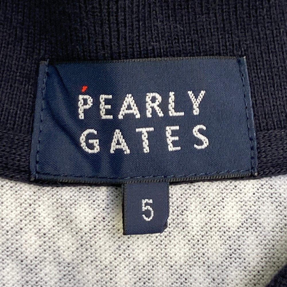 サイズ：5 PEARLY GATES パーリーゲイツ 半袖ポロシャツ