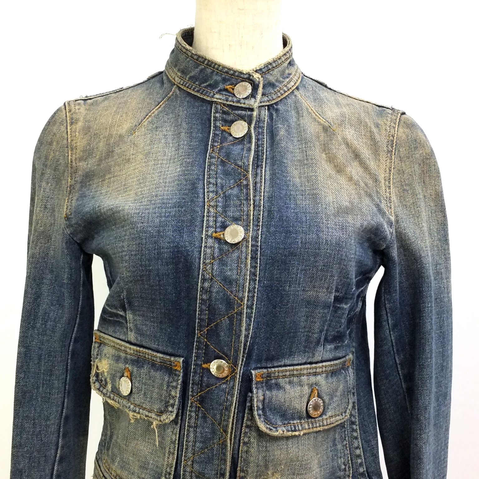 D&G ドルチェ＆ガッバーナ デニムジャケット 【中古】 JA-16163