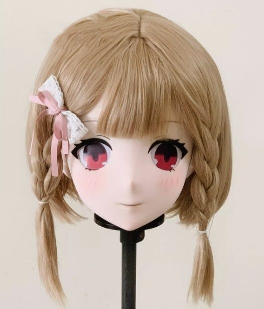 品質が 全頭マスク カツラ付き ロック付き Aタイプ フルマスク ドール その他