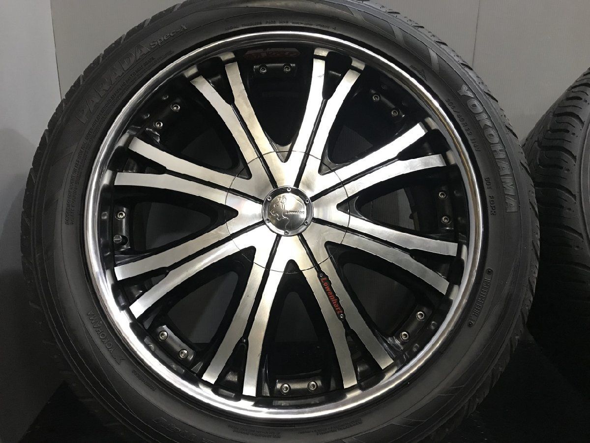 【YOKOHAMA PARADA Spec-X 305/40R22】夏タイヤ【Lowenhart レーベンハート 22インチ  9.5J5HPCD150+48】ランクル200/100 LX570等　(VTO796)