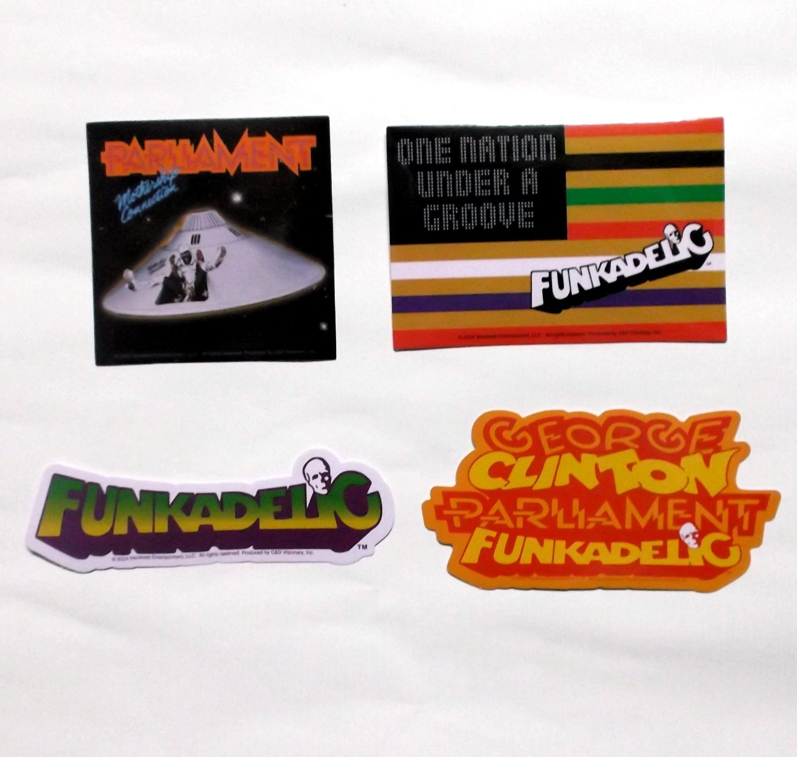 Ｐーfunkジョージクリントン　ブーチーJAPAN TOUR1993ステッカー他 バンドTシャツ 通販 ジョージ クリントン ステッカー George