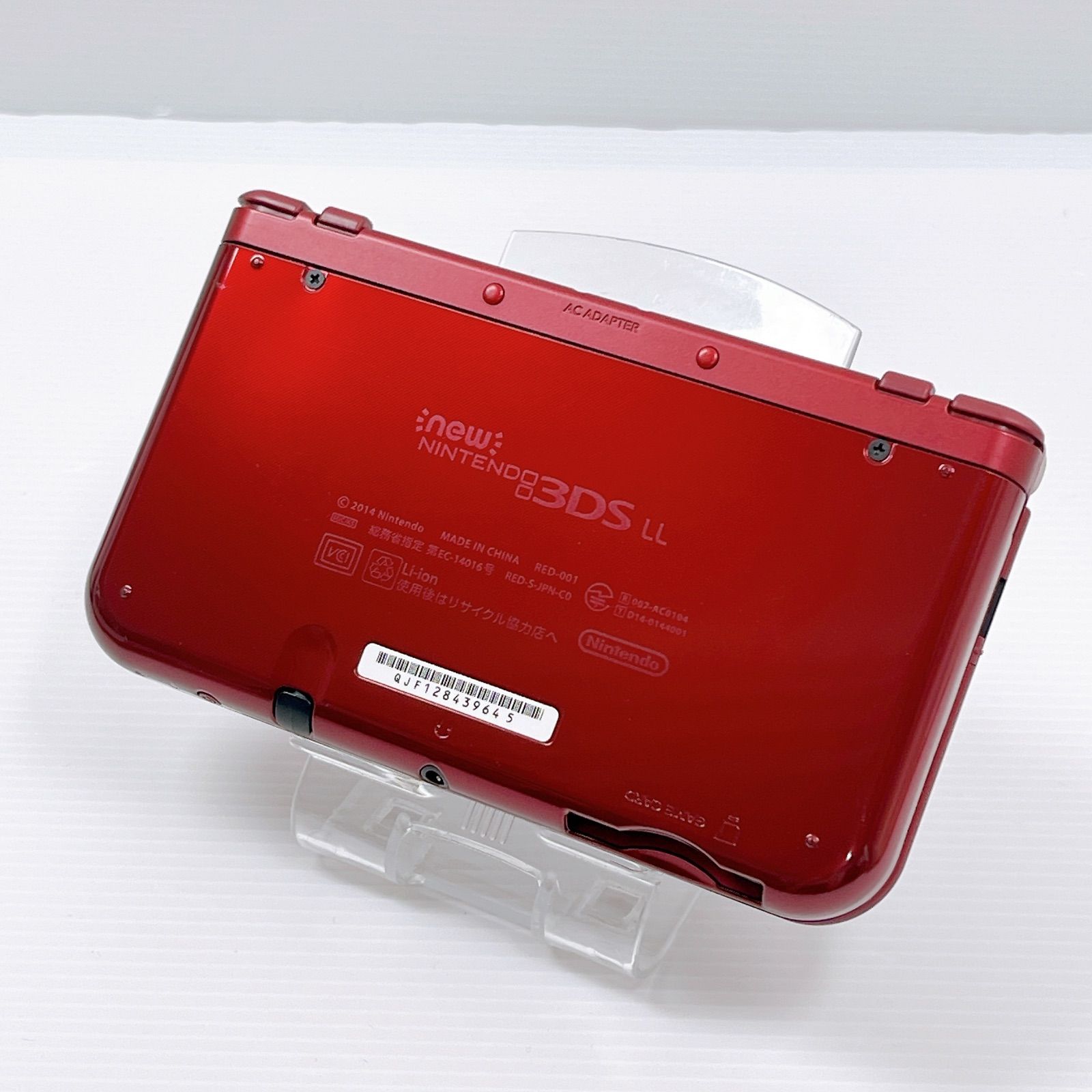 7-143【美品】Newニンテンドー3DS LL メタリックレッド 下IPS 7-143【美品】Newニンテンドー3DS LL メタリックレッド 下IPS