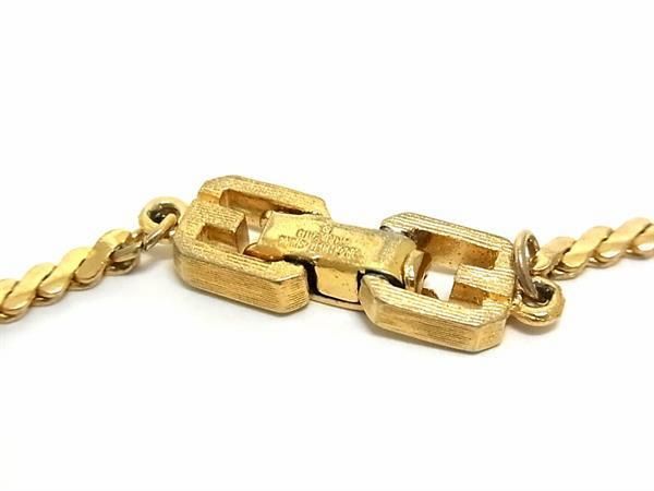 ■美品■ GIVENCHY ジバンシィ ヴィンテージ ブレスレット アクセサリー レディース メンズ ゴールド系 DF5997