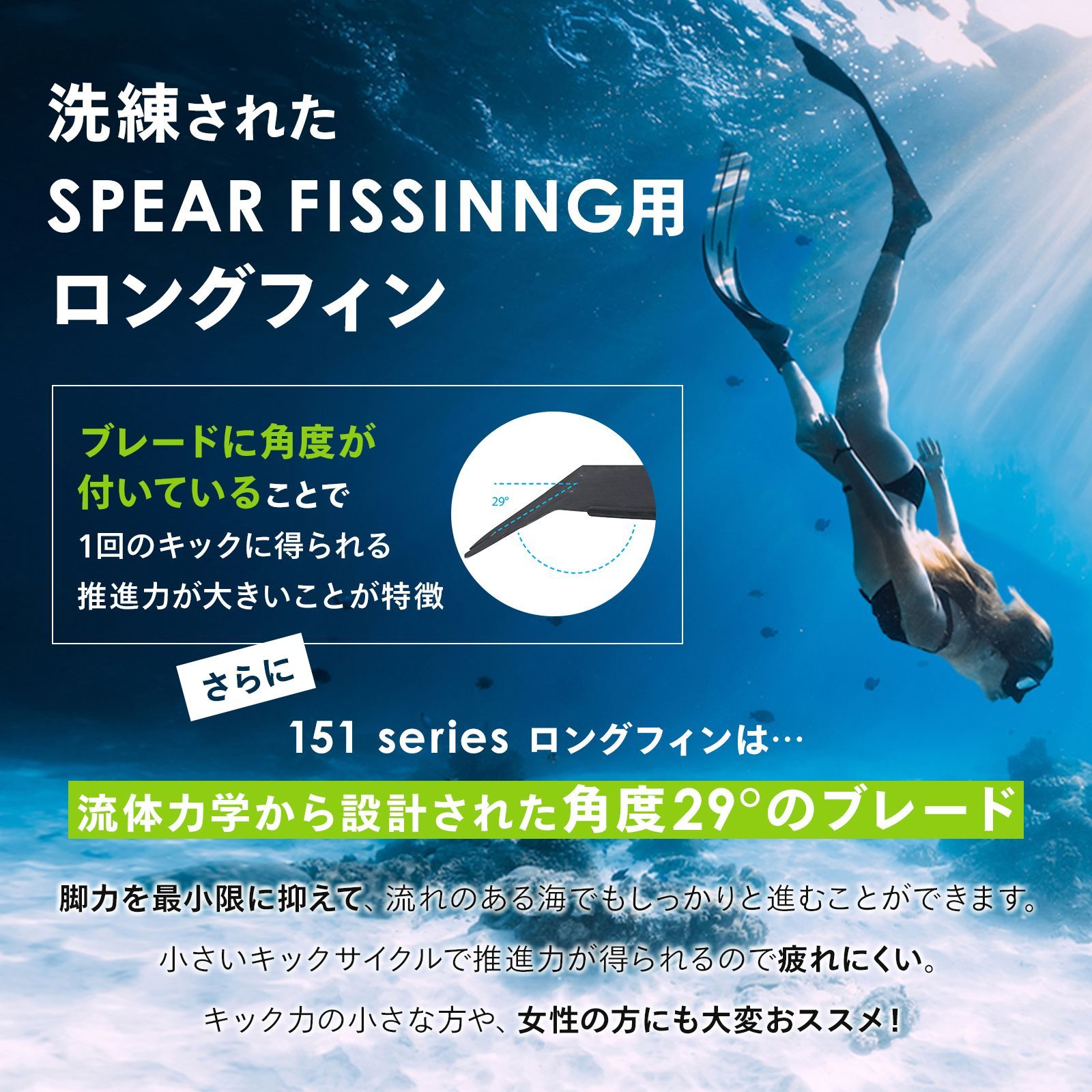 サルビマー ロングフィン
