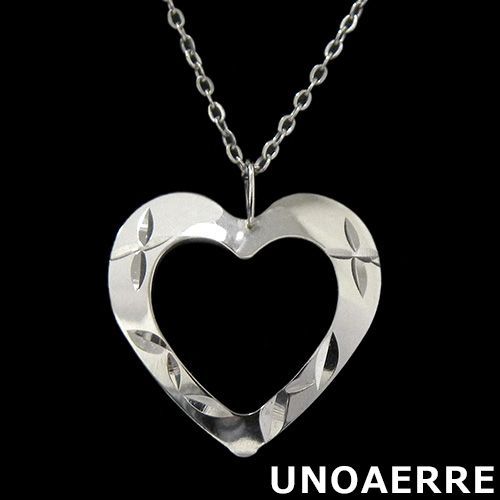 最終sale価格♥ウノアエレK18WG&K18(750)☆コンビハートネックレス 最終sale価格♥ウノアエレK18WG&K18(750)☆コンビハートネックレス