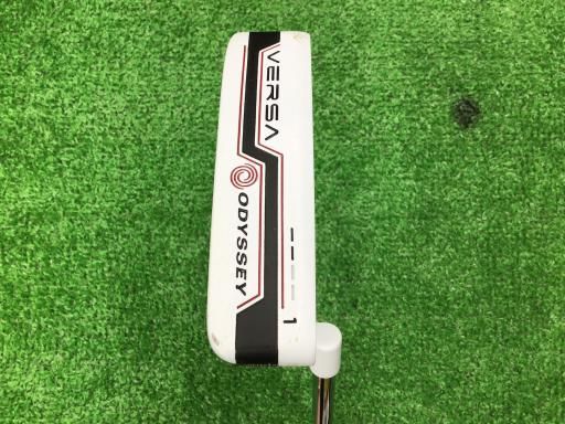オデッセイ VERSA 1 ホワイト 34インチ パター PT スチール フレックスその他 メンズ 男性用 右利き 右用 Cランク ゴルフクラブ