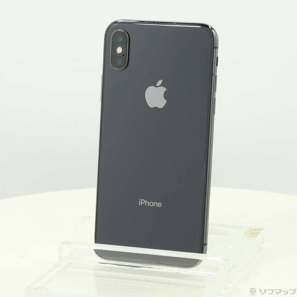 中古品〕 iPhoneX 64GB スペースグレイ NQAX2J／A SIMフリー【262 