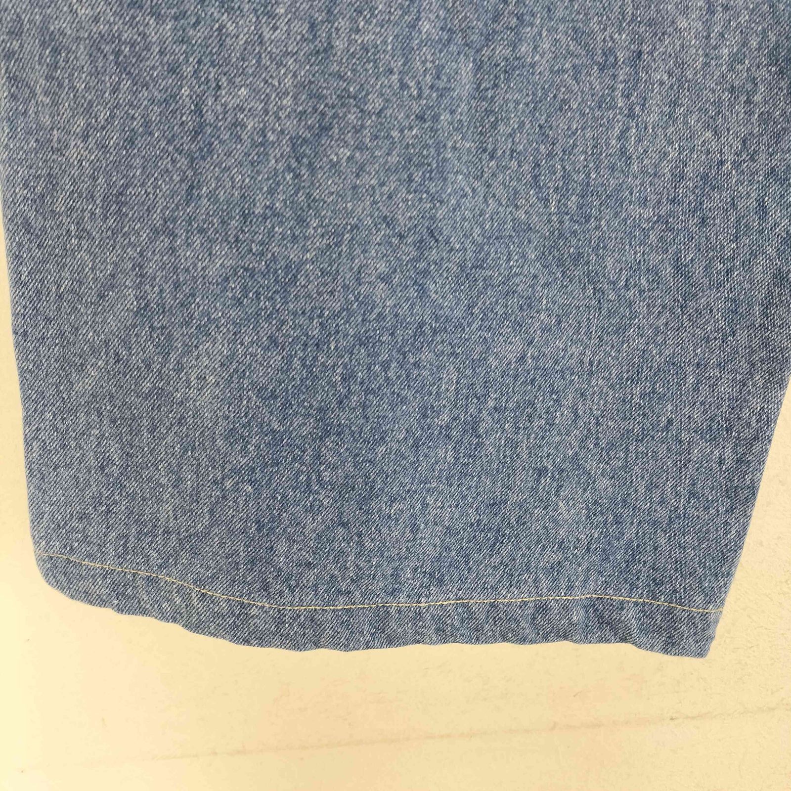 HILFIGER ポケット刺繍バギーデニムパンツ