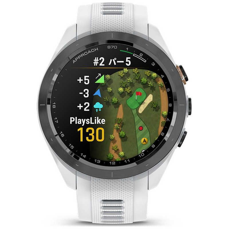 【GARMIN】ガーミン APPROACH S70 GPSナビ 楽天市場】ガーミン ゴルフ GPSナビ アプローチ Approach S70 +