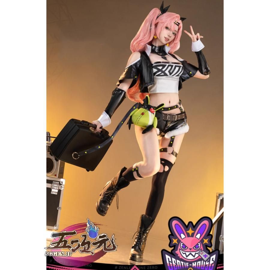 猫屋小舗 ゼンレスゾーンゼロ コスプレ 邪兎屋 ニコ デマラ 衣装 ウィッグ 靴 追加 ハロウィン ハロウィン