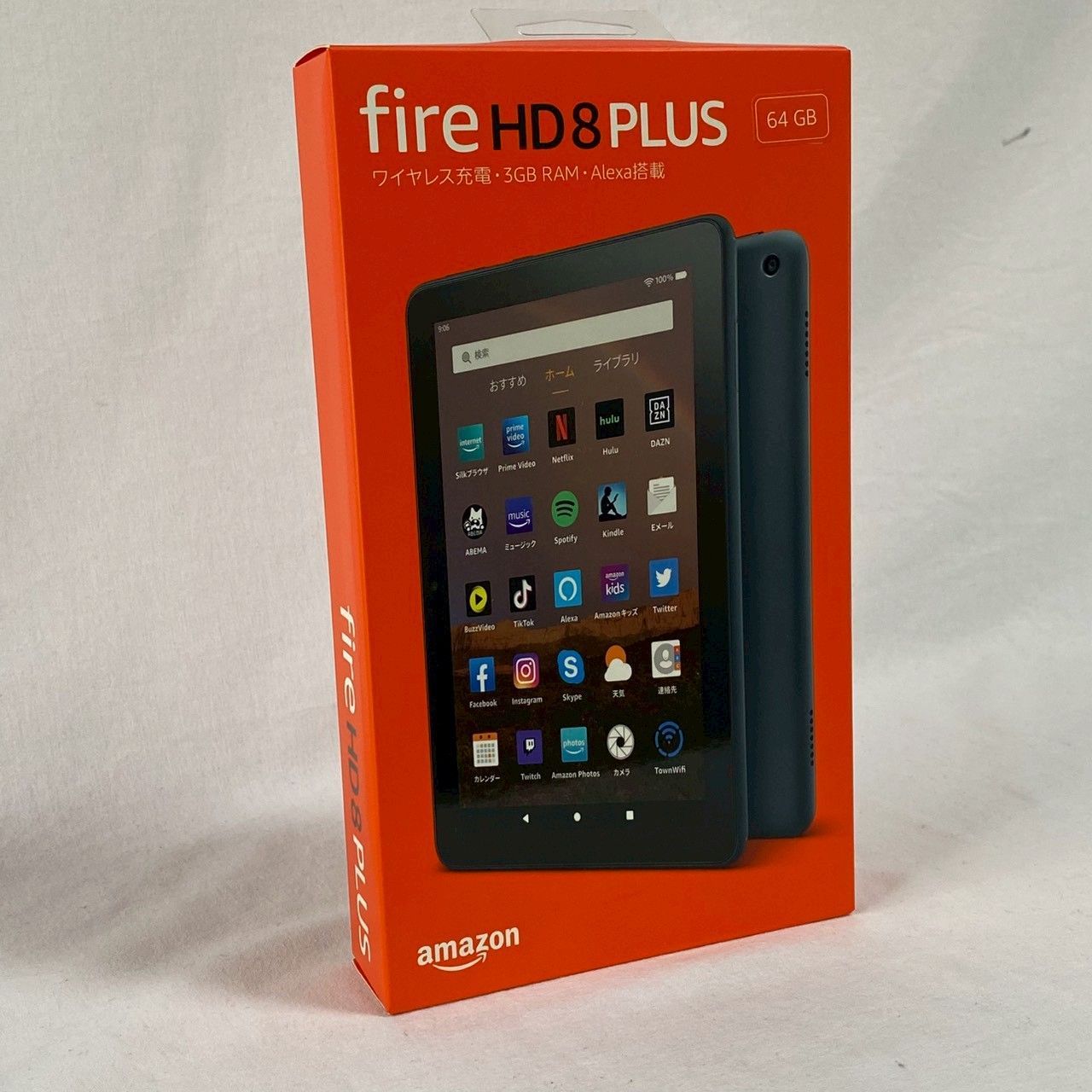 未開封 Fire|HD|8|Plus|第10世代|64GB|ワイヤレス充電対応|No.4001