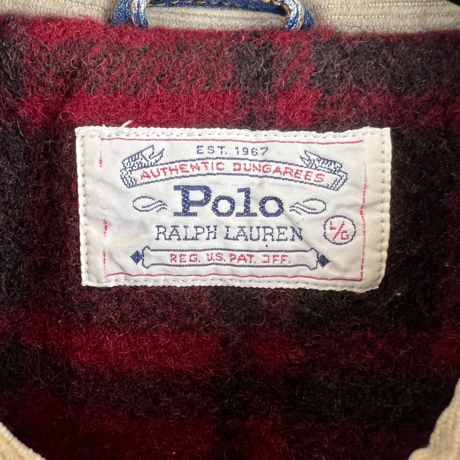 POLO RALPH LAUREN 80s special Dendril denim jacket L ポロラルフ