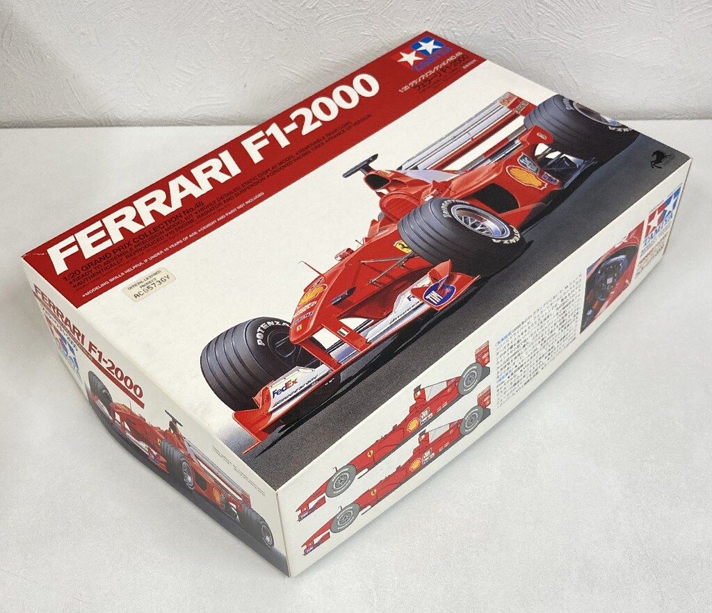 Ferrari F1 2000 & Williams FW20 ミニカー4台 Ferrari F1-2000 No.48