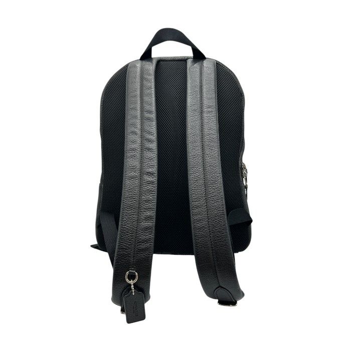 COACH ペブルドレザー バックパック リュックHAMILTON F72082 Coach F72082 Black Hamilton Pebble Leather Backpack Men for