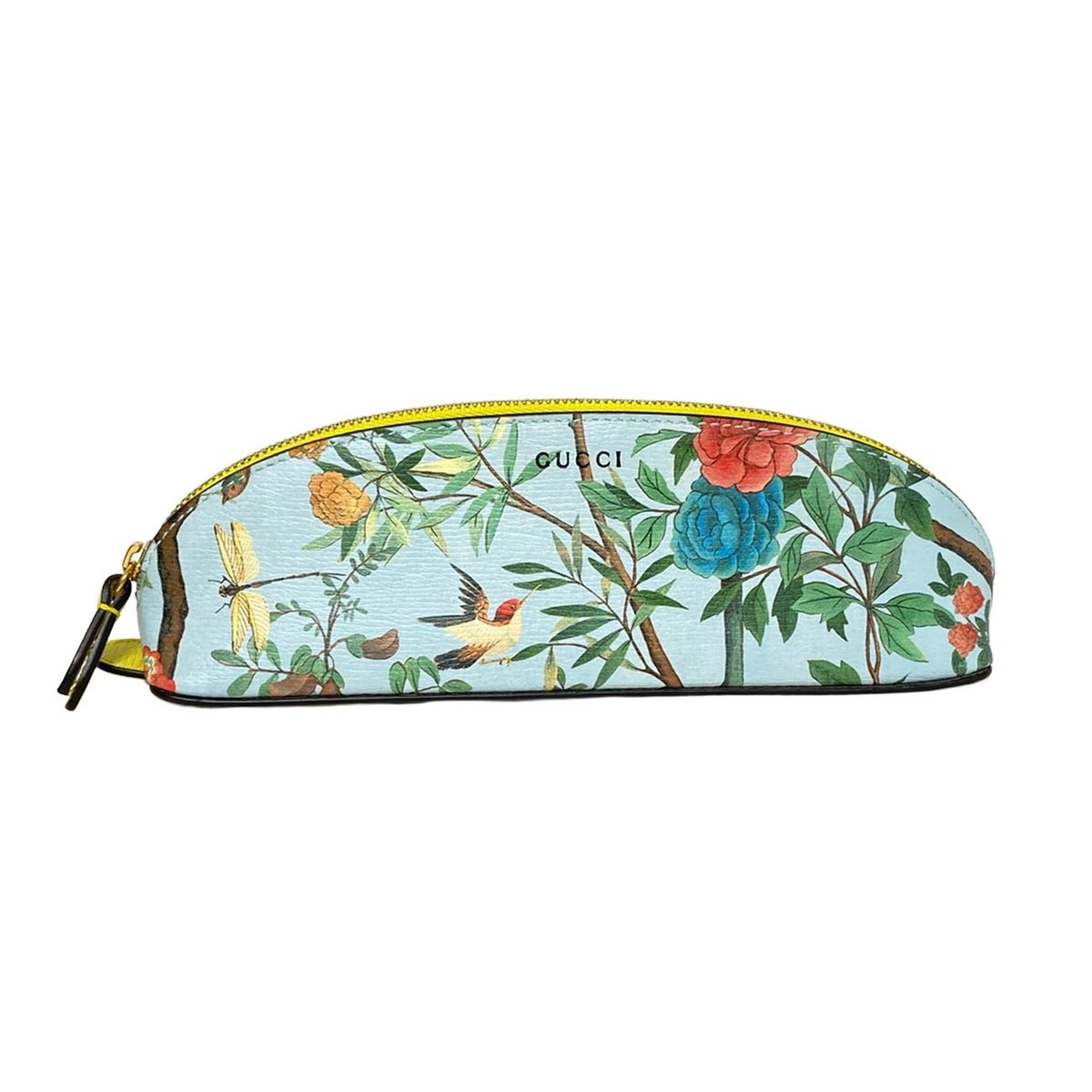 GUCCI グッチ ペンケース ティアン ペンケース 662130 ライトブルー×グリーン×マルチ